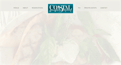 Desktop Screenshot of coastalgrill.com